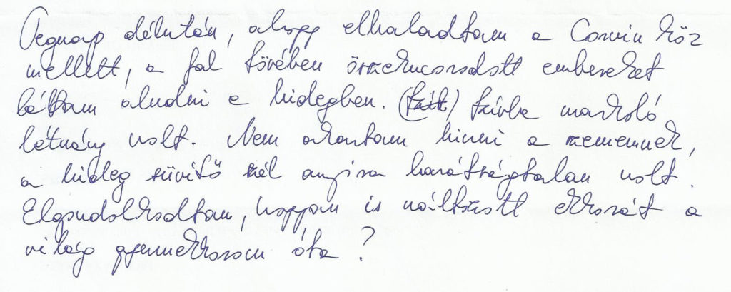 48 &eacute;ves, Halak napjegyű nő &iacute;r&aacute;smint&aacute;ja